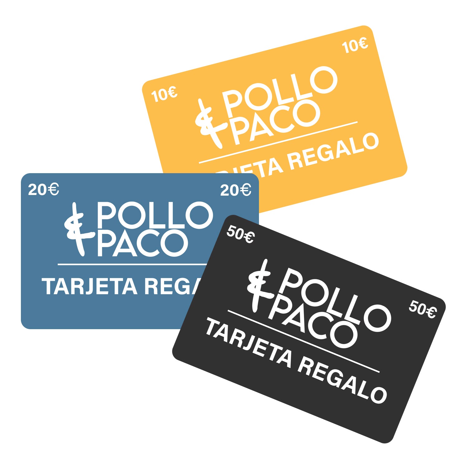 Tarjeta regalo Pollo&Paco