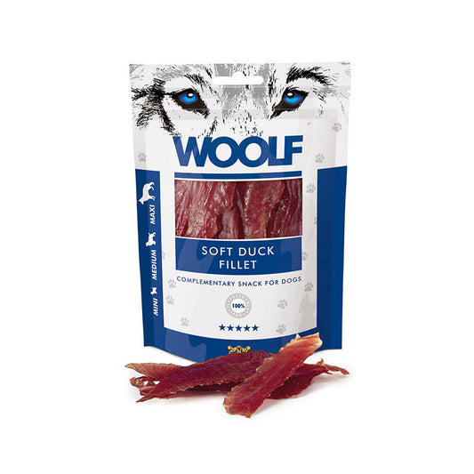 Snack Woolf Filetes Tiernos de Pato 100gr