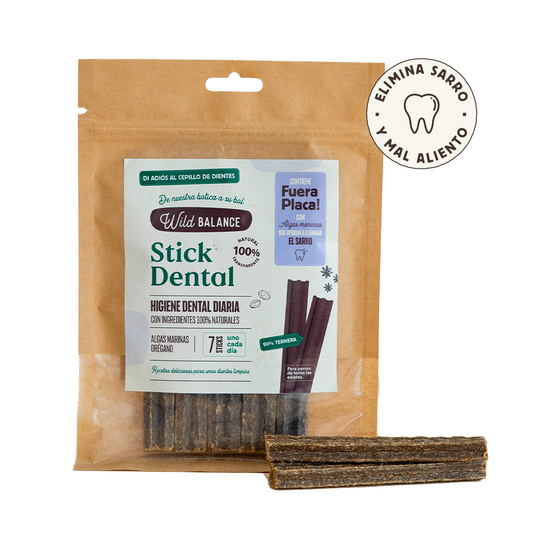 Stick Dental Fuera Placa de ternera 7uds