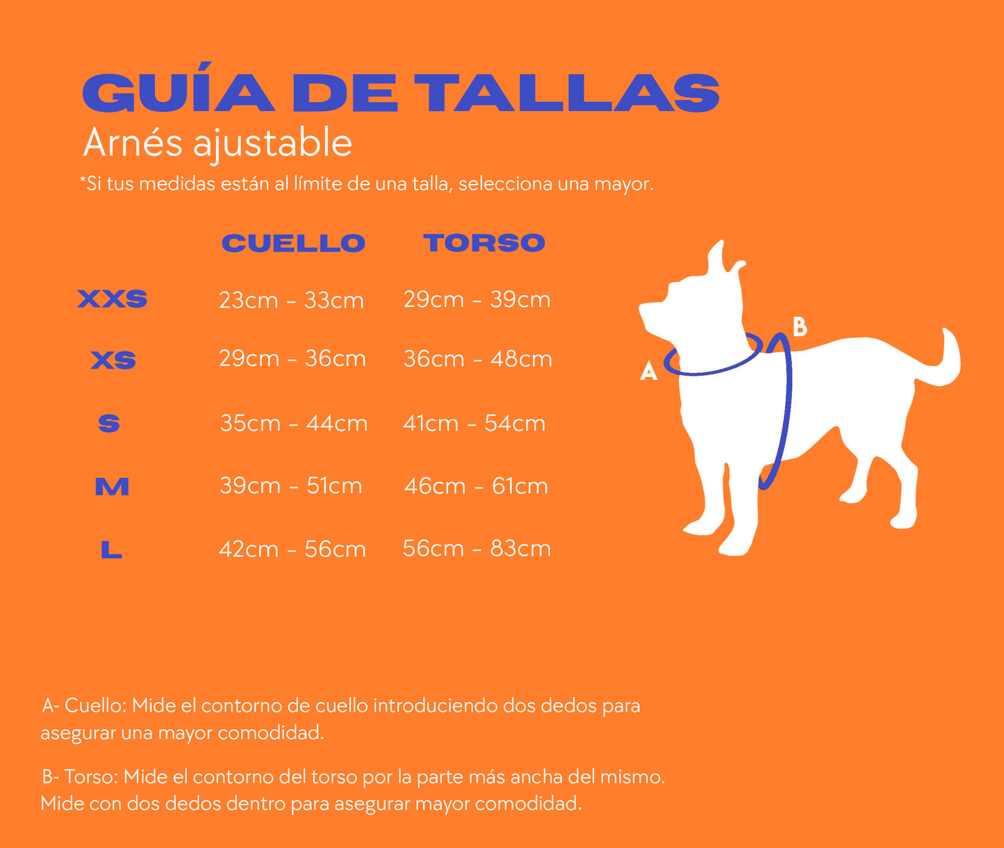 ALHAMBRA - Arnés ajustable para perros